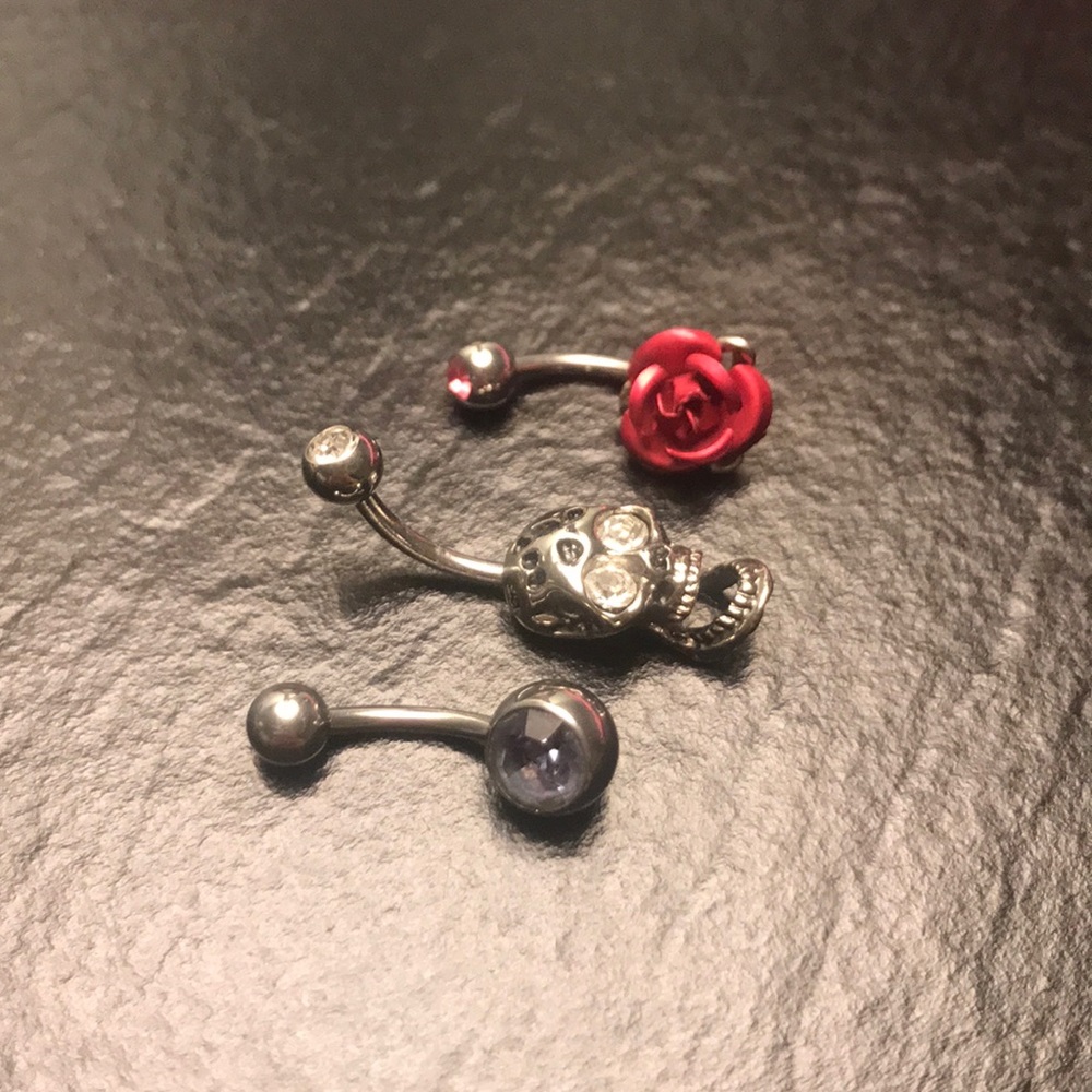 Belly button ring bundle - Picture 2 of 3